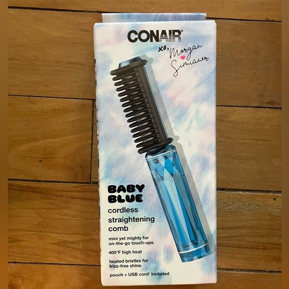 Conair Other - Conair Baby Blue Cordless Straightening Comb-New
